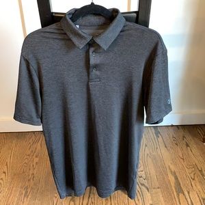 Under Armour HeatGear Golf Polo Black Heather - SM